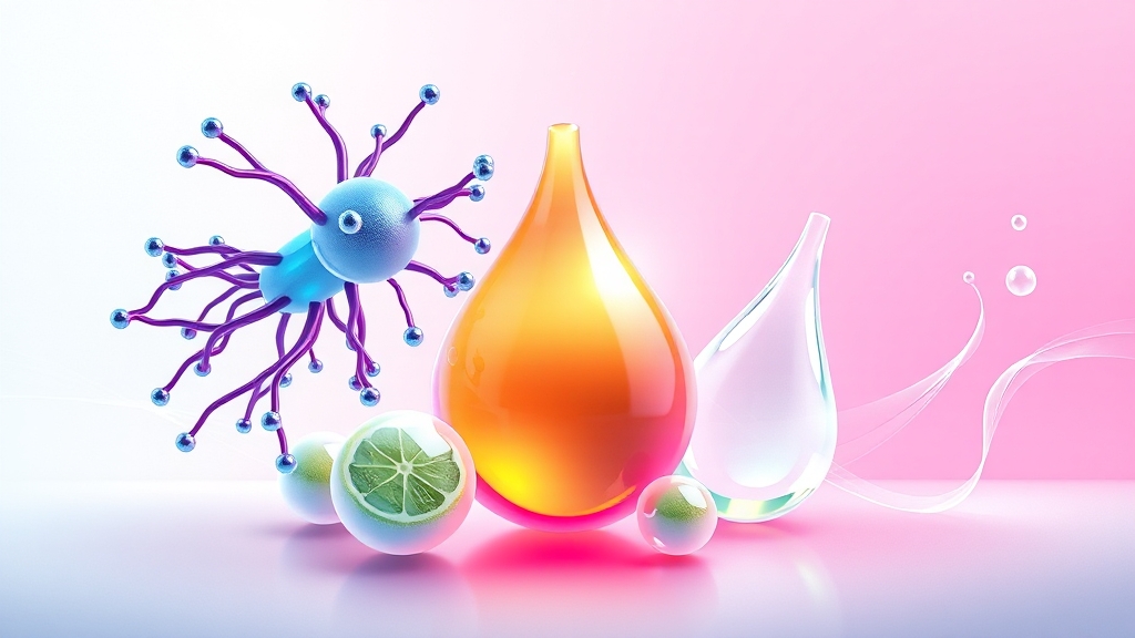 보조제 성분 및 섭취 가이드 (illustration 스타일)