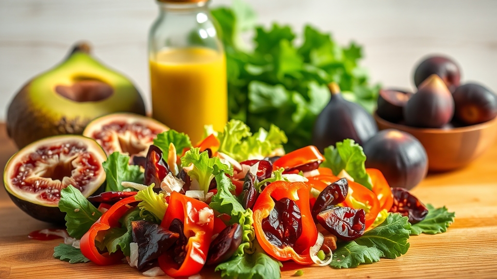 아보카도, 구아바, 무화과의 가능성 (realistic 스타일)