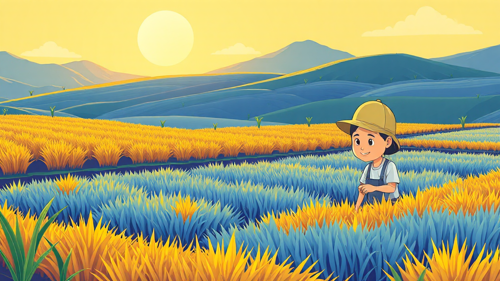 소농직불금 및 면적직불금 안내 (cartoon 스타일)