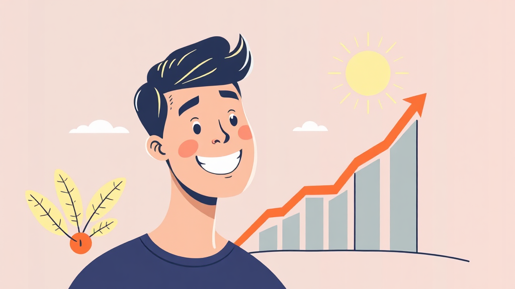 탕감 후 재정 관리 전략 (illustration 스타일)