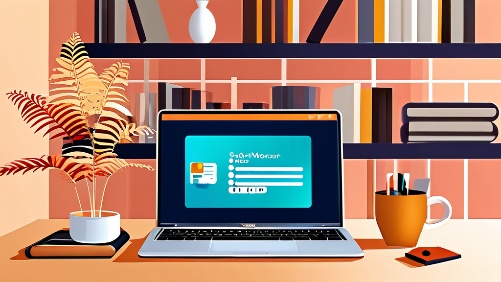 안전한 인터넷뱅킹 이용을 위한 필수 팁 (illustration 스타일)