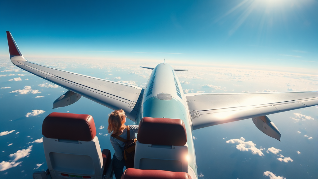 마일리지 사용법: 항공권 구매, 좌석 업그레이드 (realistic 스타일)