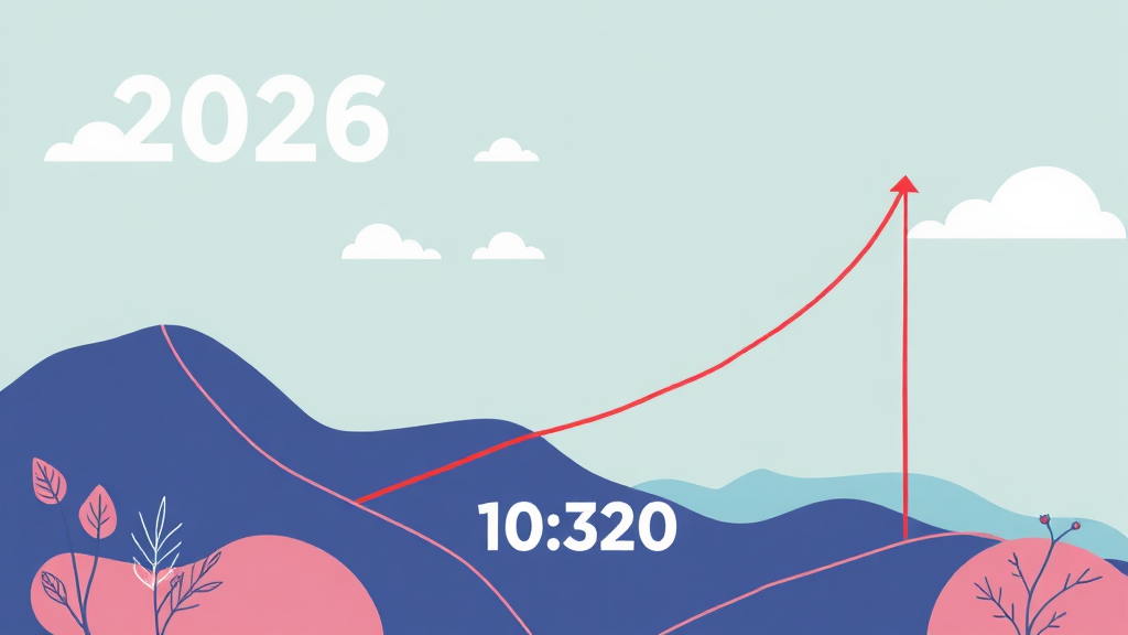 2026년 최저임금 핵심 요약 (illustration 스타일)