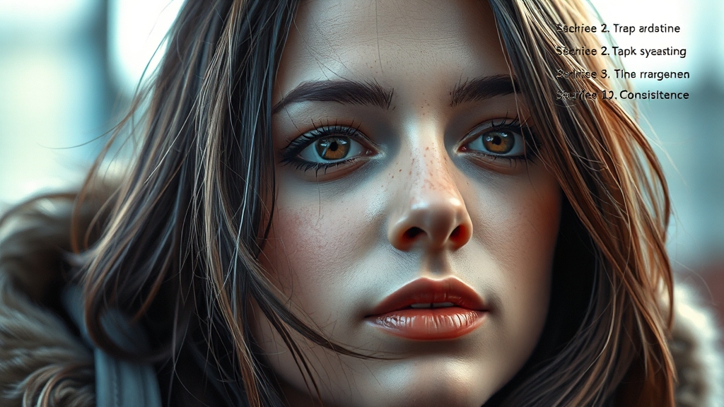 시험 준비 꿀팁 대방출 (realistic 스타일)