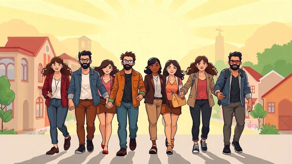 빚탕감 정책, 무엇이 좋을까요? (cartoon 스타일)