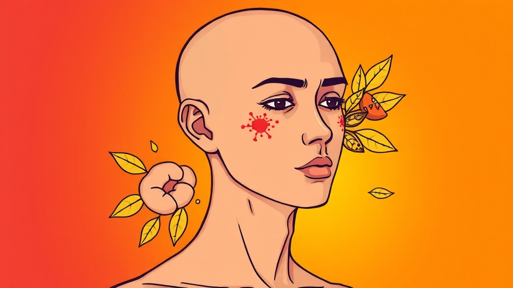 치료 및 통증 관리 (illustration 스타일)