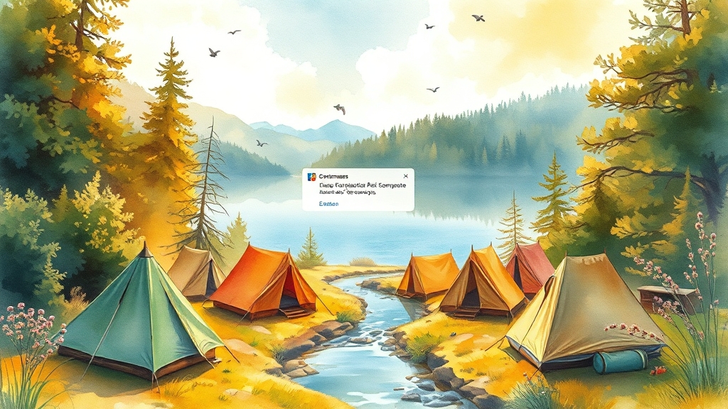 예약 성공 꿀팁 대방출 (watercolor 스타일)