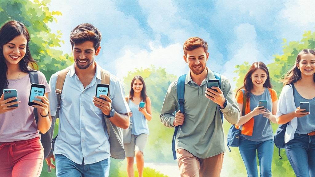 걷기 운동과 앱테크의 만남 (watercolor 스타일)