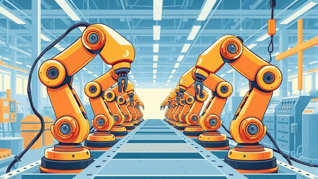 삼성, 왜 로봇에 투자? (cartoon 스타일)