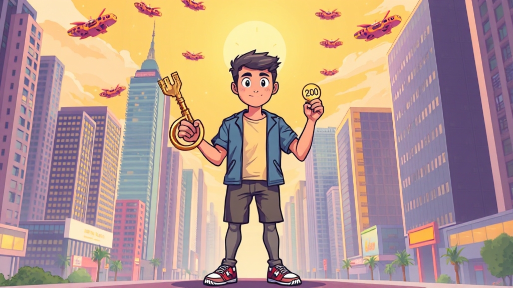 청년버팀목전세대출 핵심 정리 (cartoon 스타일)