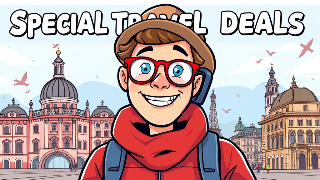 특가 투어 주의사항 (cartoon 스타일)