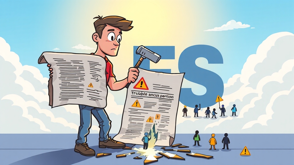 보험 가입 시 주의사항 (cartoon 스타일)