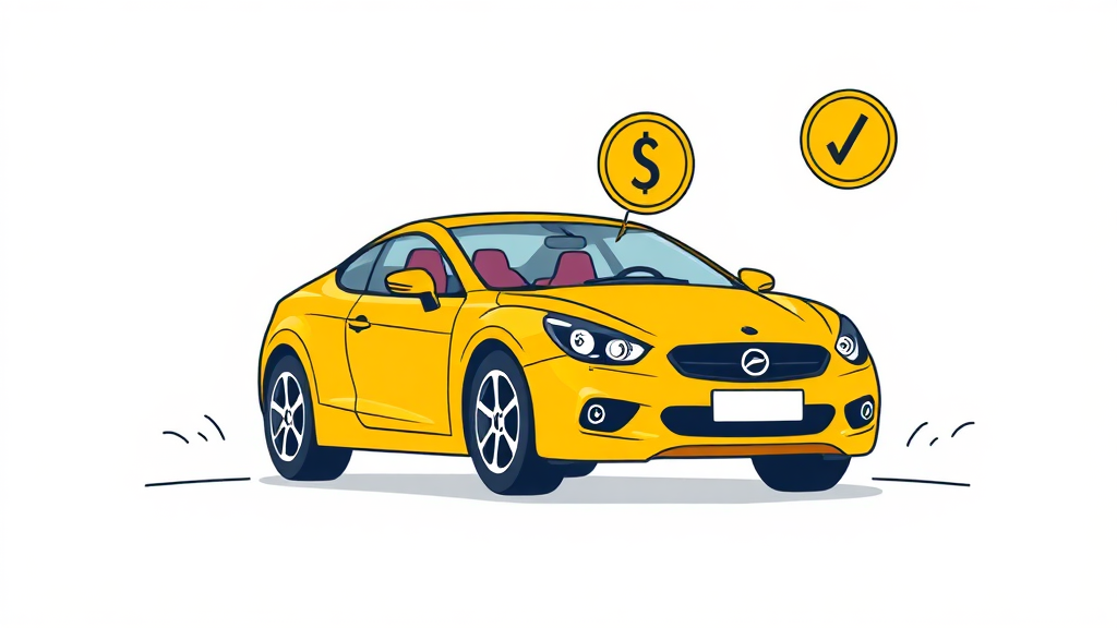 자동차세 연납이란? (illustration 스타일)