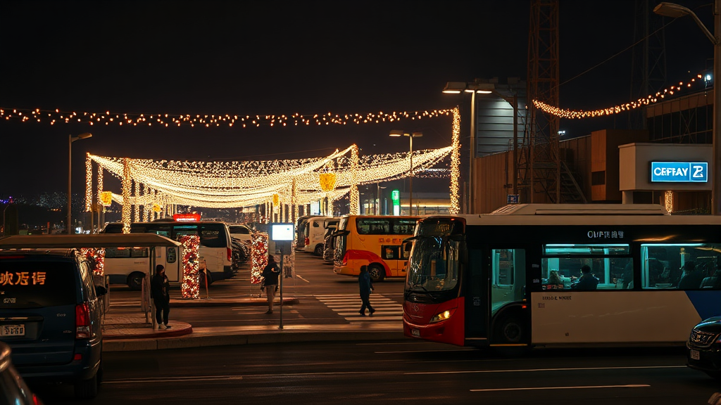 교통 & 주차 정보 (realistic 스타일)