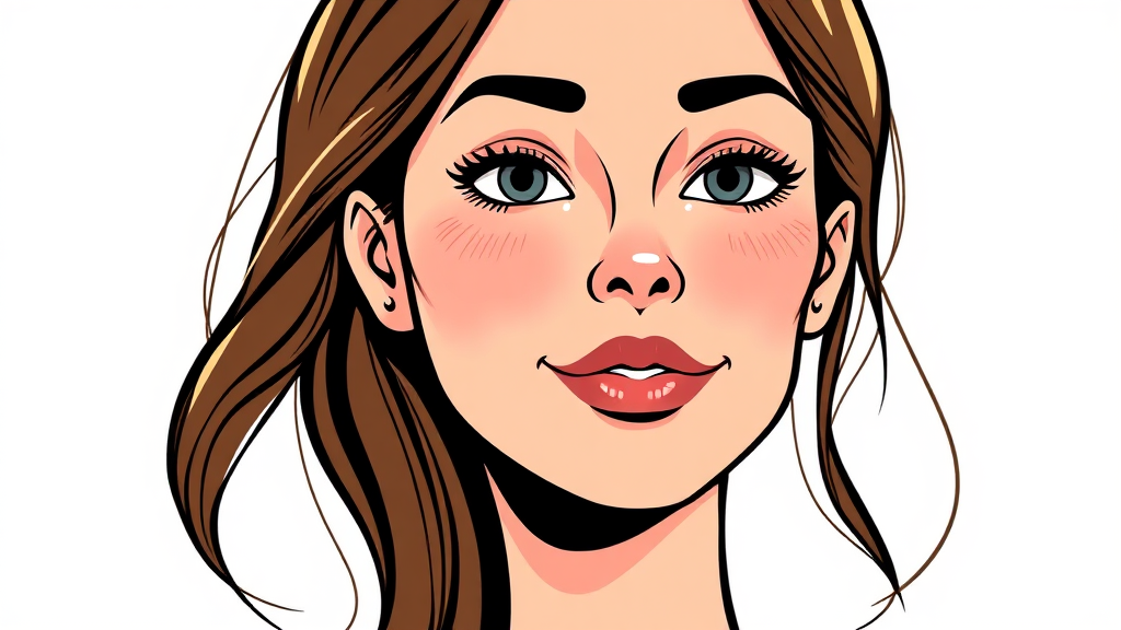 안면거상 수술 전후 주의사항 및 관리법 (cartoon 스타일)