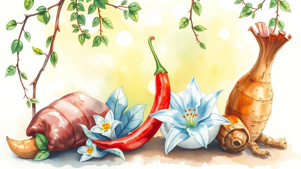 체질별 맞춤 보양식 (watercolor 스타일)
