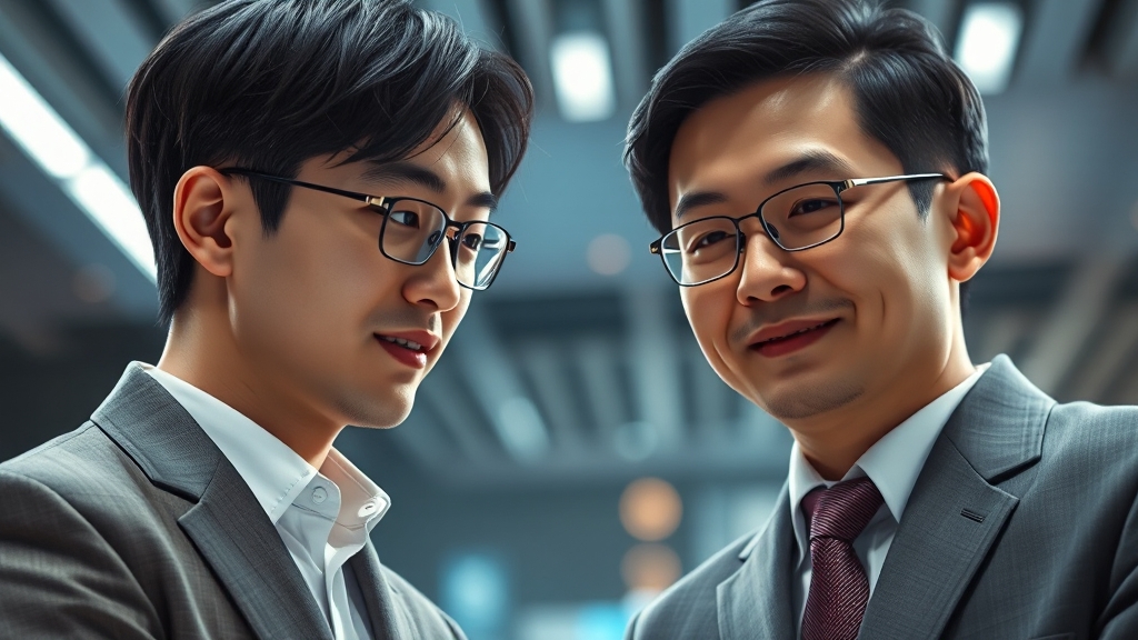 주식 시장 영향력 분석 (realistic 스타일)