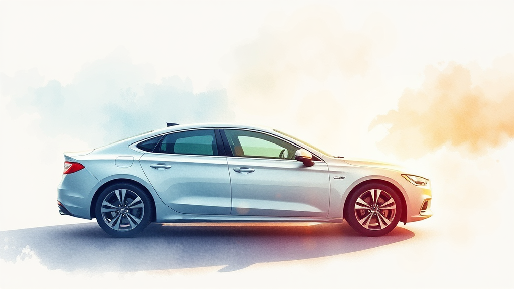 다이렉트 자동차 보험 가입, 장점과 주의할 점은? (watercolor 스타일)