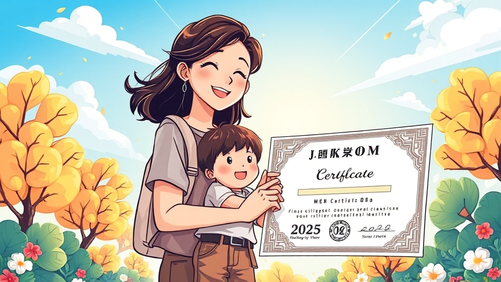 자격증 취득, 누가 가능할까? (cartoon 스타일)