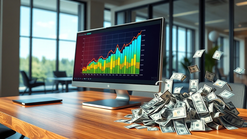 자금 사용 계획 및 상장 후 전망 (realistic 스타일)