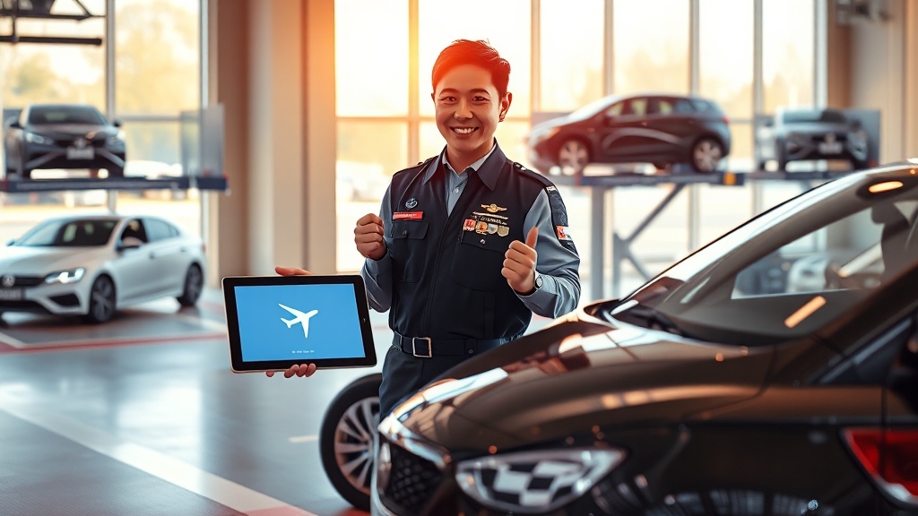 주차대행 이용 전 필수 정보 (realistic 스타일)