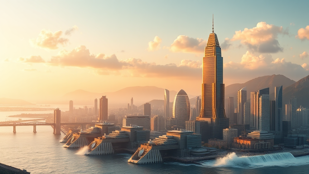 투자 가치 분석 (realistic 스타일)