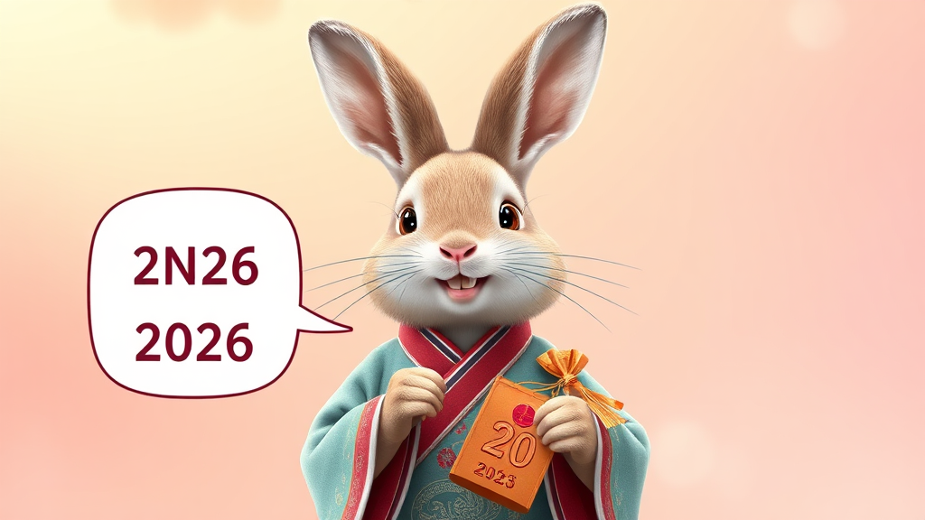 SNS 및 카카오톡용 세배 인사말 (realistic 스타일)