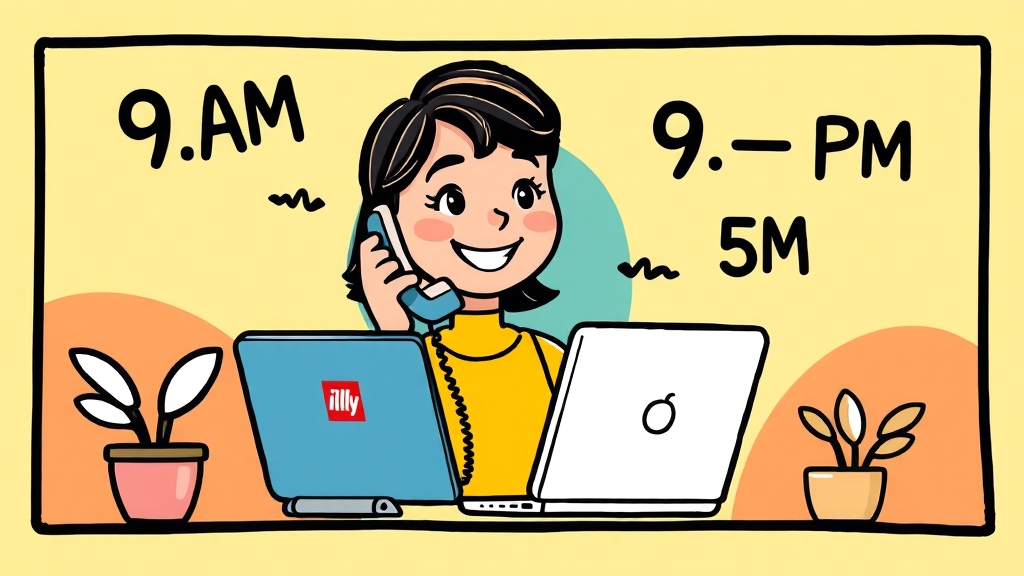 일리 고객센터 활용법 (cartoon 스타일)