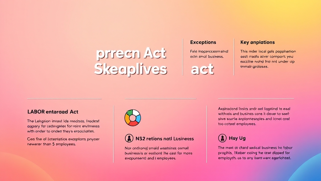 5인 미만 사업장 특례 (illustration 스타일)