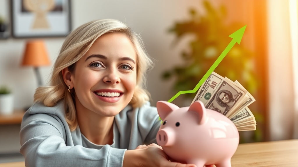 대환대출 후 관리 및 효과 (realistic 스타일)