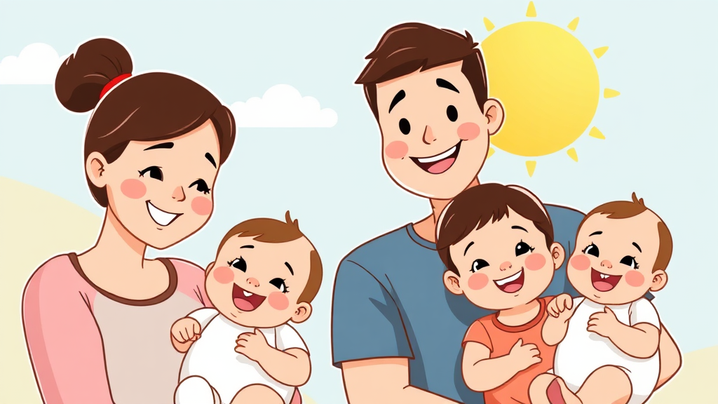 부모급여 완벽 가이드 (cartoon 스타일)