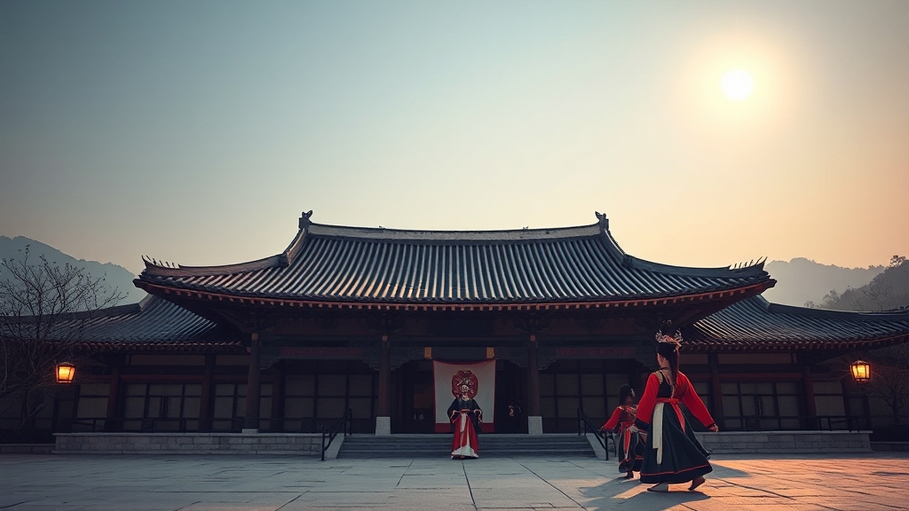 관람 시간 및 공연 일정 (realistic 스타일)