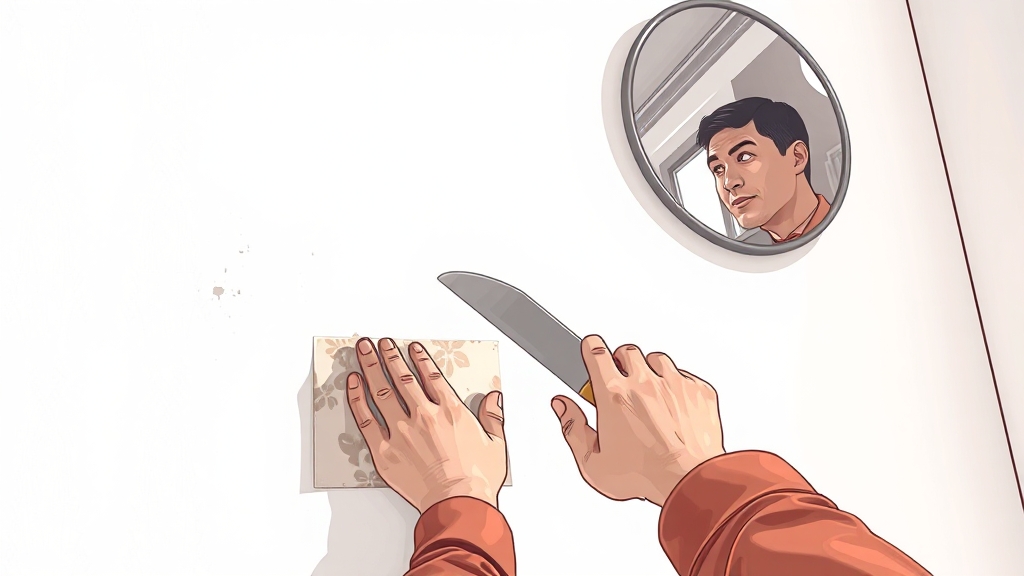 실크 벽지, 이렇게 시공하세요! (illustration 스타일)