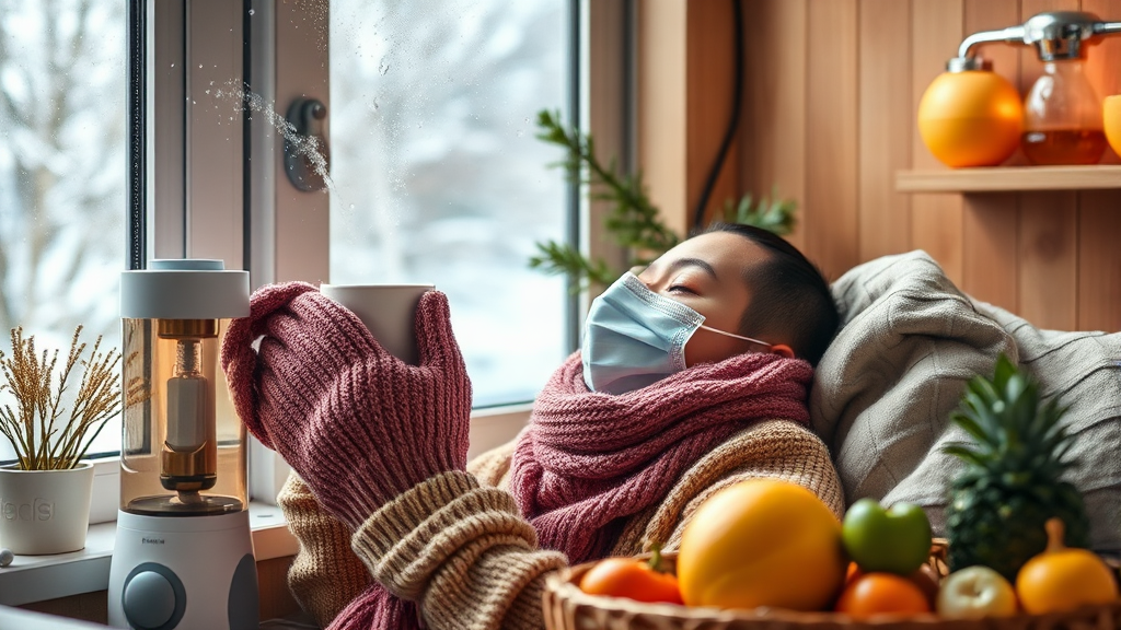 예방 및 생활 속 관리 (realistic 스타일)