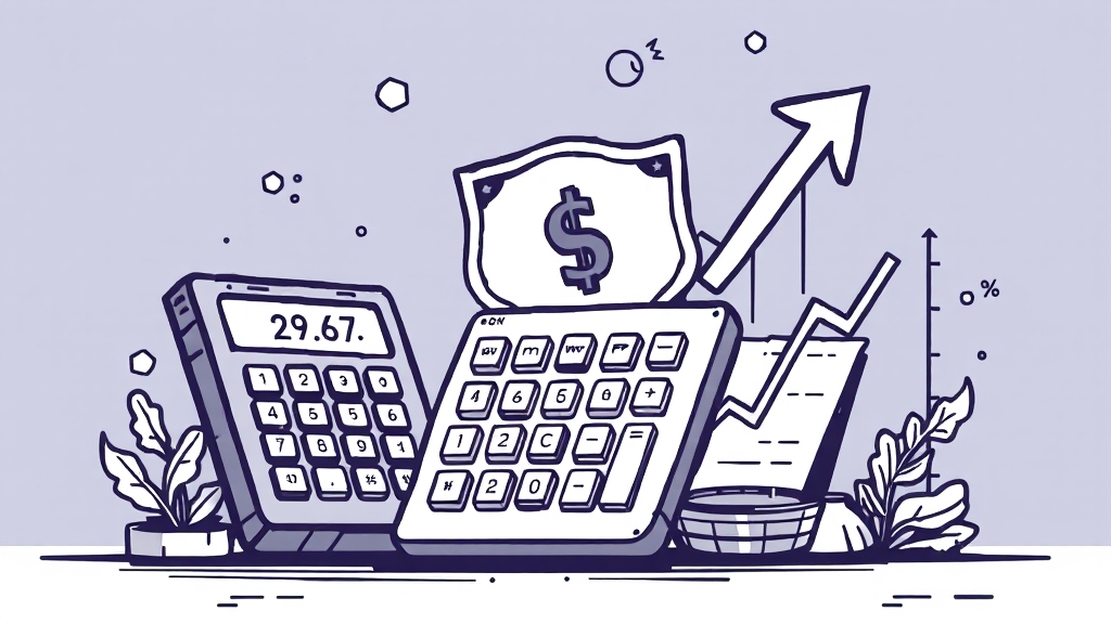 미국 주식 양도소득세 (illustration 스타일)