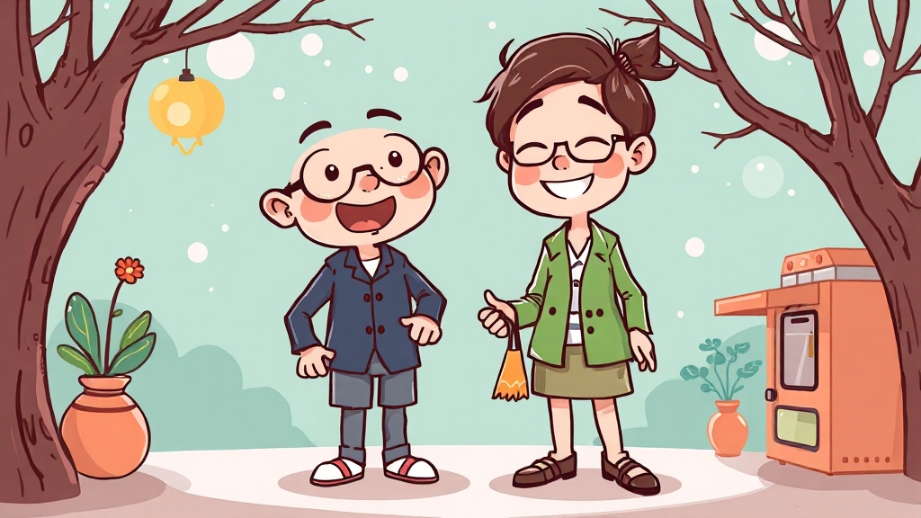 수급기간 계산 방법 및 예시 (cartoon 스타일)