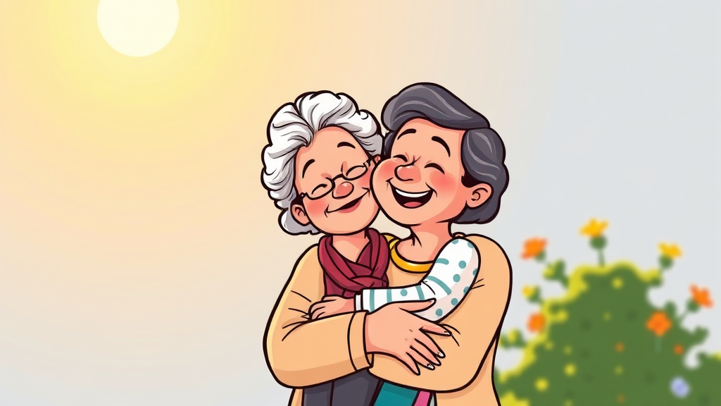 조부모 돌봄수당이란? (cartoon 스타일)