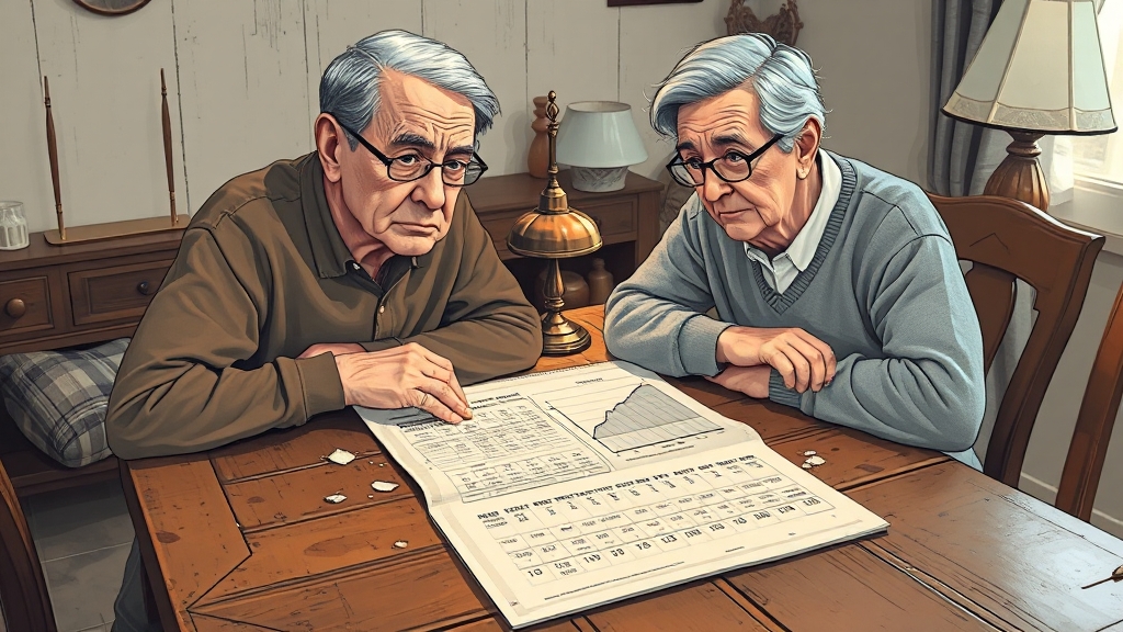 감액률과 수령액 변화, 꼼꼼히 따져보기 (illustration 스타일)