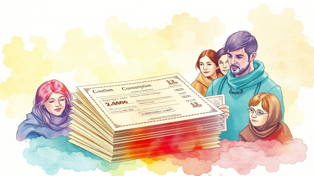 누가 받을 수 있나요? (watercolor 스타일)