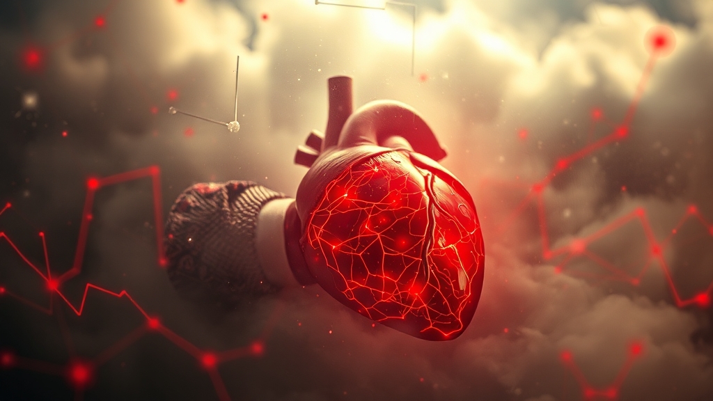 월요병과 건강! 심정지 위험? (realistic 스타일)