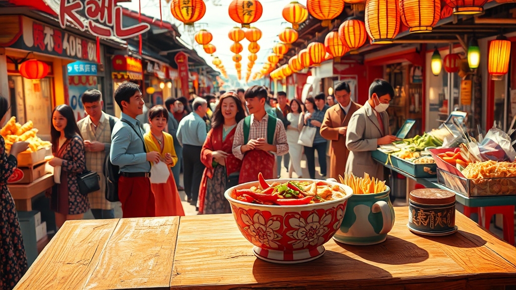 맛집 정보 (realistic 스타일)