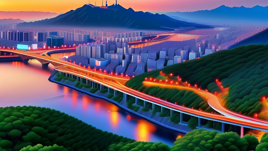 남산 케이블카 운행 시간 및 탑승 방법 (realistic 스타일)