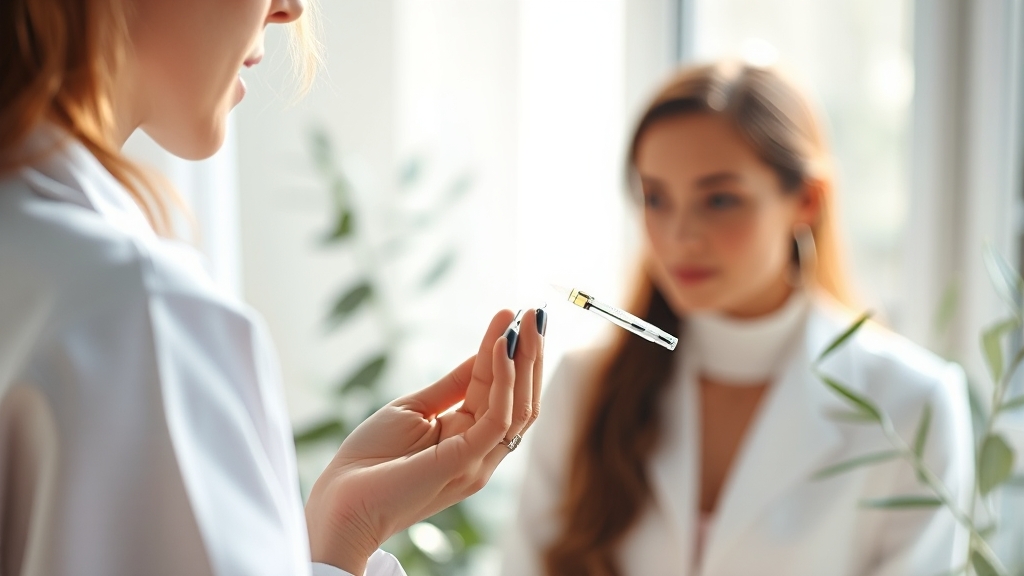 자궁암 예방 및 자궁 건강 관리 (realistic 스타일)