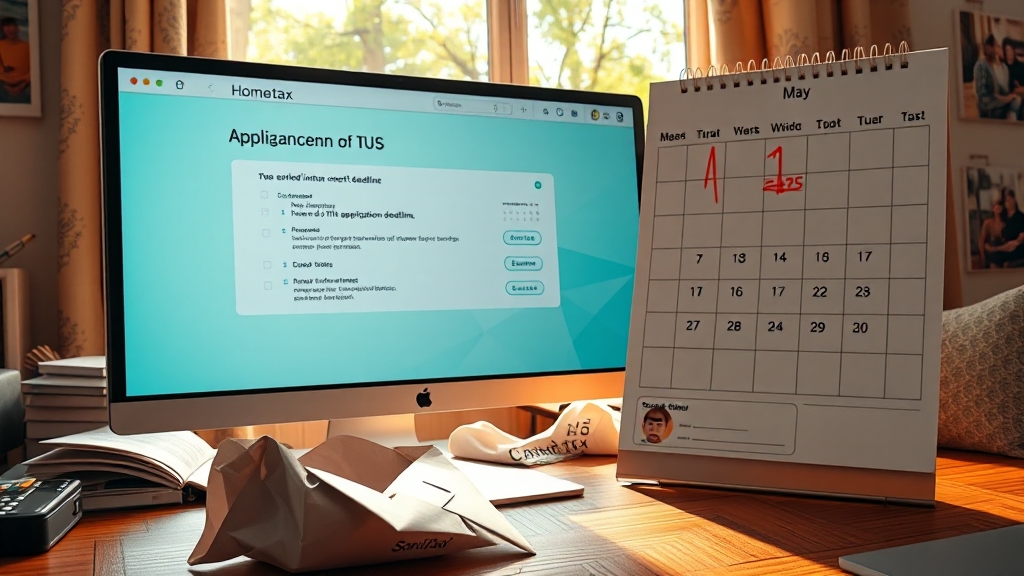 신청 방법, 온라인 & 반기 신청 (realistic 스타일)