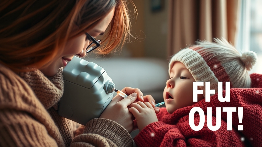 독감 예방: 미리미리 대비하자! (realistic 스타일)