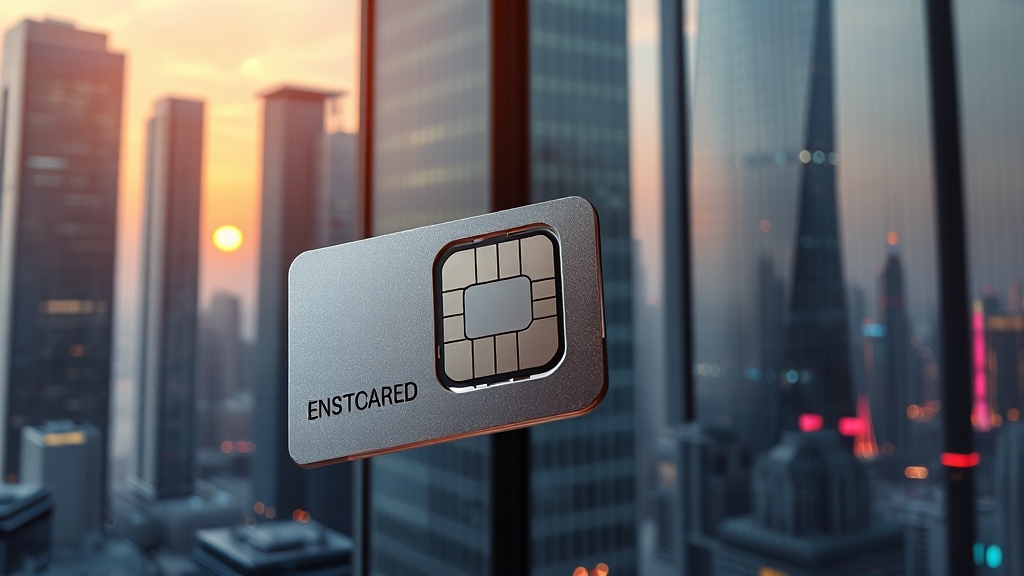 유심 정보 유출? SKT 보호 서비스! (realistic 스타일)