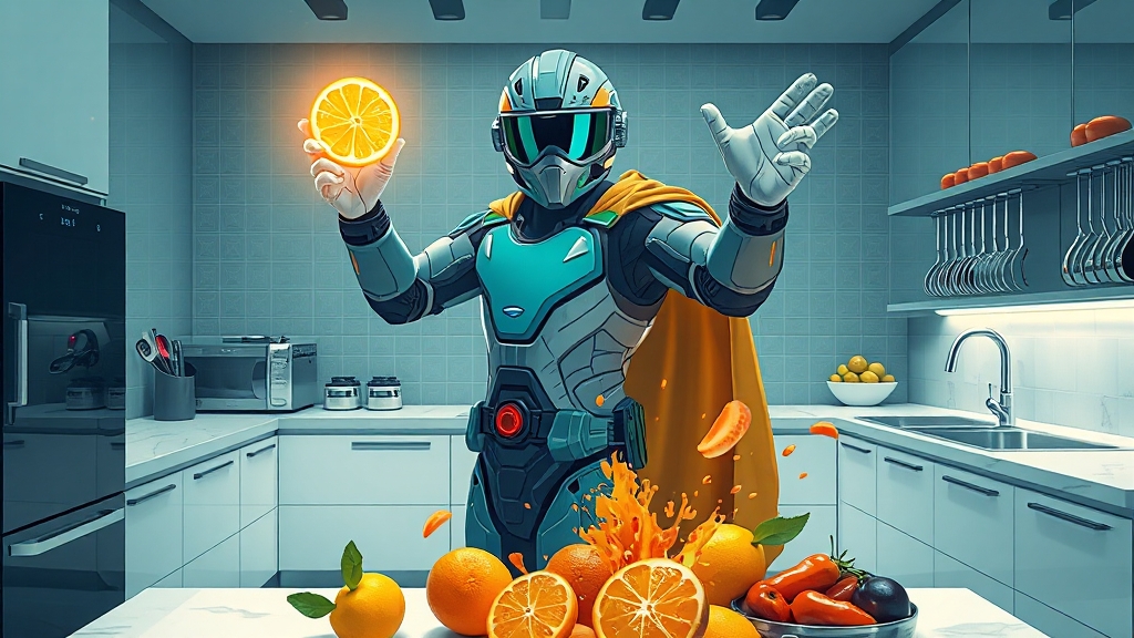 음식물 쓰레기, 왜 문제일까? (illustration 스타일)