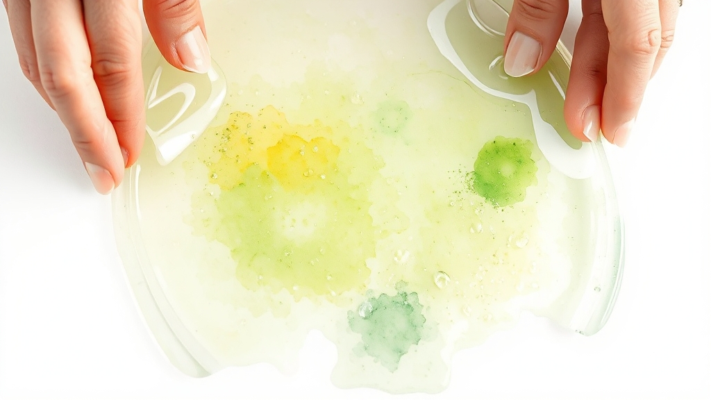 천연 재료 활용법 (watercolor 스타일)