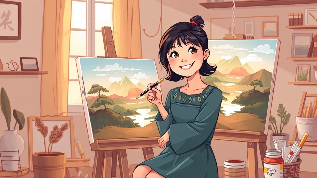 활동 근황 및 다양한 도전 (cartoon 스타일)