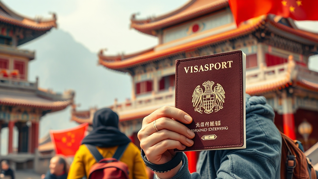 무비자 연장 정책 핵심 (realistic 스타일)